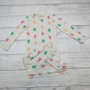 3/4 Dot Dot Smile Holiday Tree Pajamas